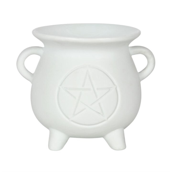 Pentagram Cauldron White-Aromalyhty-1