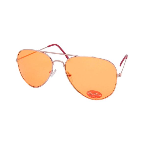 Aviator Orange-Aurinkolasit