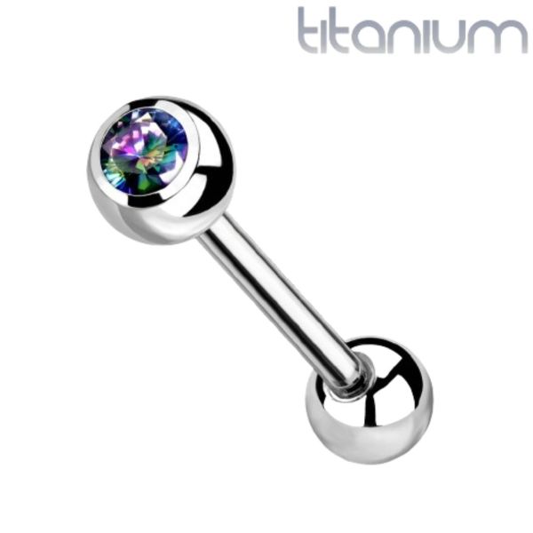 Vitrail Stone Titanium-Barbell